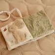 Little Dutch pikku puuhakirja Newborn Naturals, pehmoisilla sivuilla ja eläimillä. - Skallror, greppleksaker och bollar - LD8419 - 3