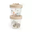 Done By Deer Baby Food Container Celebration Sand - Mellanmålspåsar, matlådor och snackskoppar - 1256139 - 1
