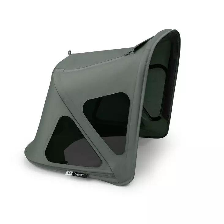 Bugaboo Fox 5 Renew Breezy sun canopy Forest Green. - Barnvagnar och kombivagnar - 100221039 - 1