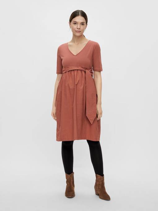 Kuparin ruskea =E4itiysmekko - Gravidklänningar, tunikor och kjolar - 20013629 - 1