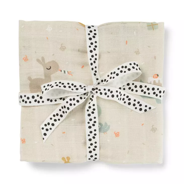 Kapaloliina Done By Deer Celebration Sand - Muslinfilt - 3163109 - 1