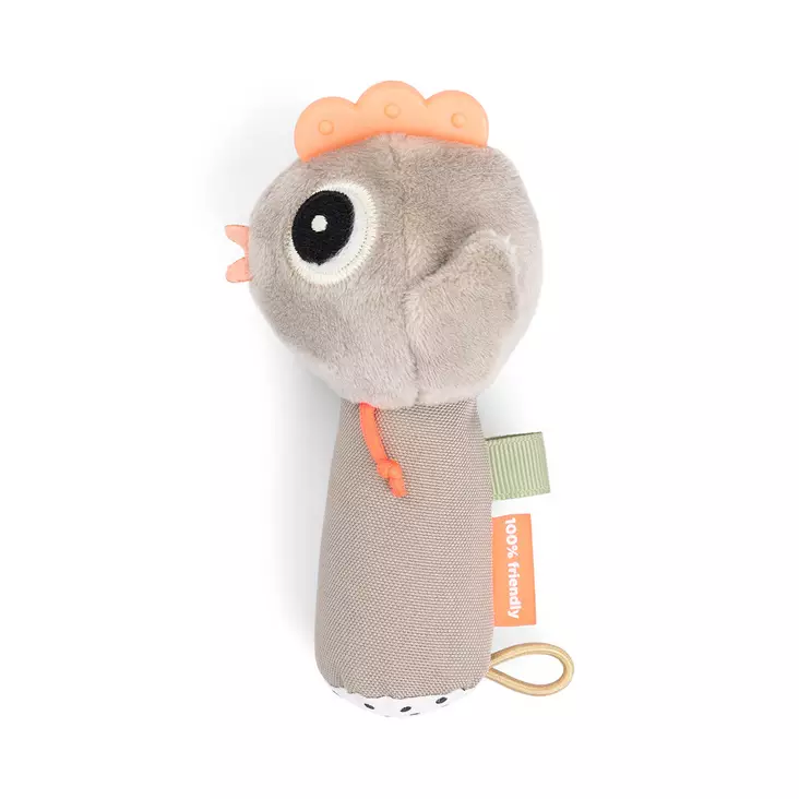 Helistin Done By Deer Sensory Rattle Tiny Farm Sand. - Skallror, greppleksaker och bollar - 4353089 - 1