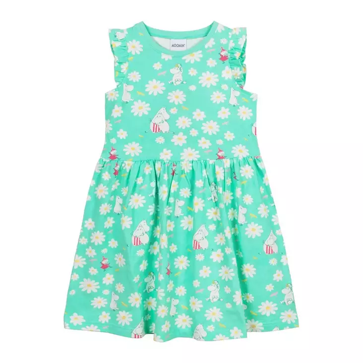 Muumi Lunnonkukka Mekko minttu. - Kjolar och klänningar - 72583789 - 1