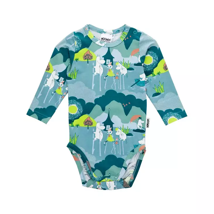 Martinex Muumi Vedenpaisumus Body sininen. - Bodys och tröjor - 72588619 - 1