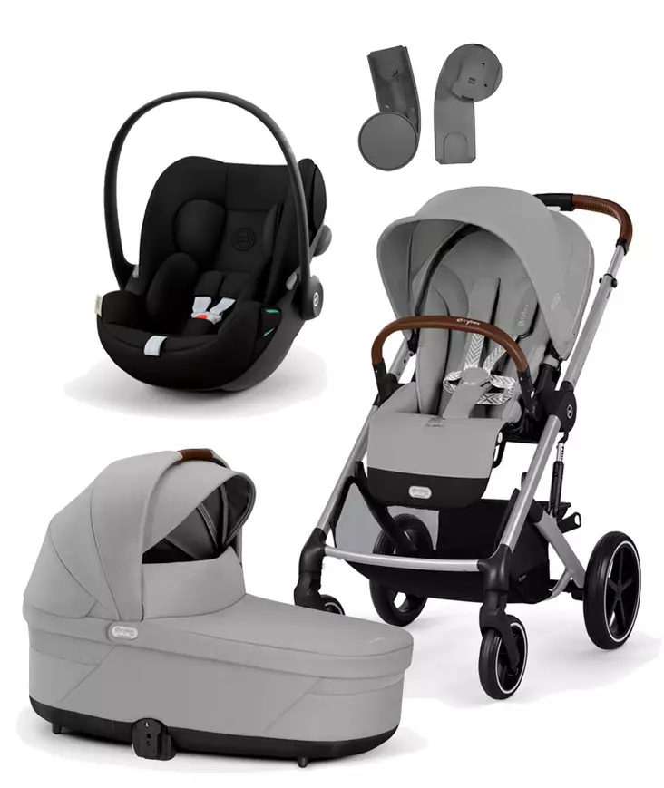 Cybex Balios S lux starttipaketti 4in1 Stone Grey, One Box. - Barnvagnar och kombivagnar - 524002519 - 1