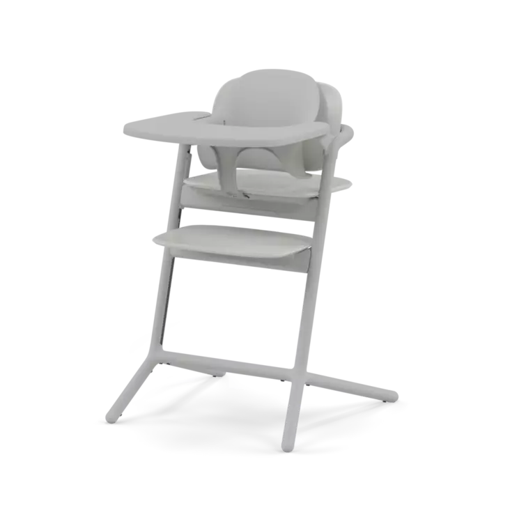 Syöttötuoli, baby set ja tarjotin värissä Suede Grey - Matstolar för barn - 521003179 - 1