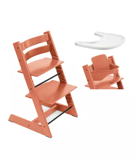 Tripp Trapp Starttipaketti Stokke Terracotta. - Matstolar för barn - 100139TCSTA - 1