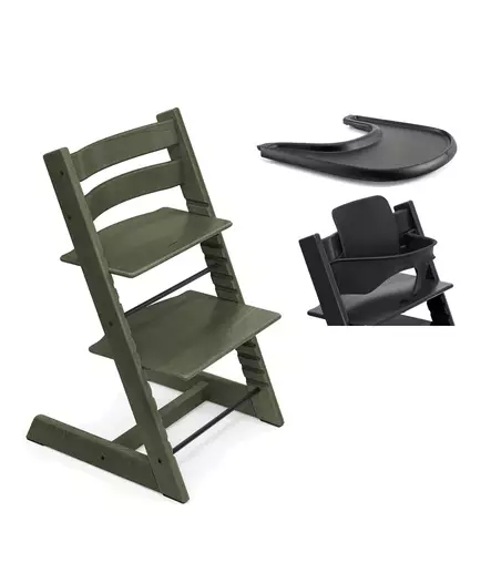 Tripp Trapp Starttipaketti Marble Green. - Matstolar för barn - 100139MGSTA - 1