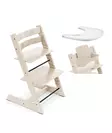 Tripp Trapp Starttipaketti Stokke Vanilla White. - Matstolar för barn - 100139VWSTA - 1