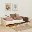 Hangout Daybed sänky 120x200cm Natural Wood pedattuna - Hoppekids sängar och möbler - 30-0011-00-12A - 4