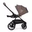 Nuna Triv LX rattaat Chestnut, selkänoja makuuasennossa. - Resevagnar och barnvagnar - STC21300CHEGLsta - 8