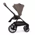 Nuna Triv LX rattaat Chestnut, selkänoja pystyssä. - Resevagnar och barnvagnar - STC21300CHEGLsta - 6