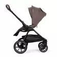 Nuna Triv LX rattaat Chestnut, selkänoja lepoasennossa. - Resevagnar och barnvagnar - STC21300CHEGLsta - 7