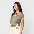 Kantoliina Ergobaby Aura Olive Diamonds pehmeä ja joustava materiaali. - Bärsjalar - WLAOLVDIA - 4