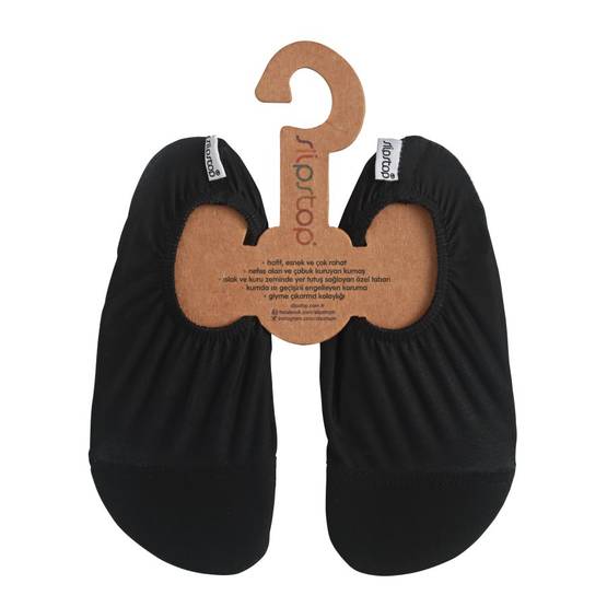 Slipstop tossut mustina - Tofflor för förskolan - SS19bla - 1