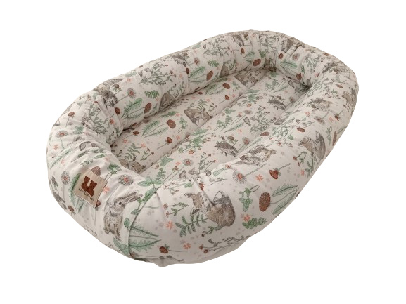 Anne & Mikael vauvapes=C3=A4 Mansikkaniitty valkoinen. - Babynest och sovpåsar - 203088va - 1