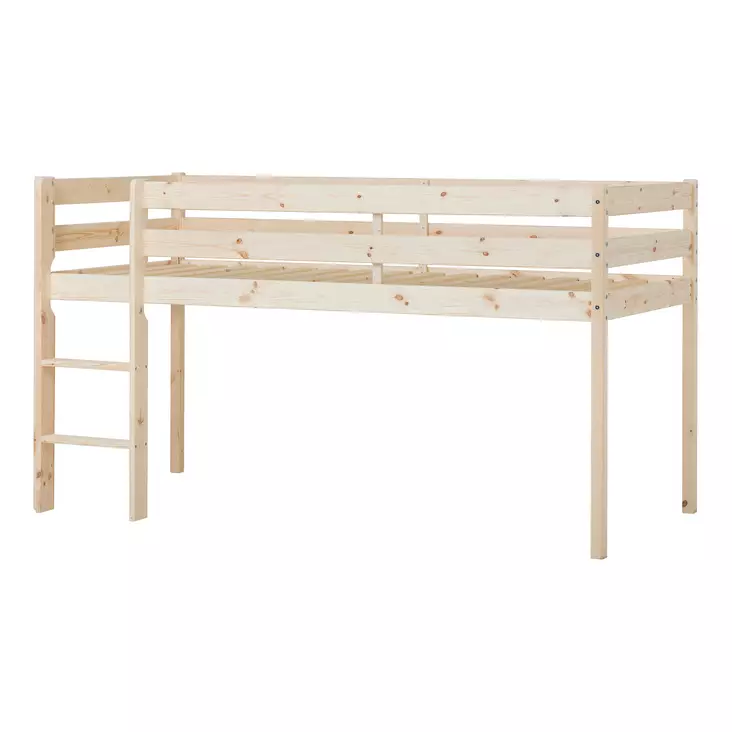 ECO Comfort halv hög säng 90x200cm - naturligt trä - Sängar - 30-0509-00-09A - 1