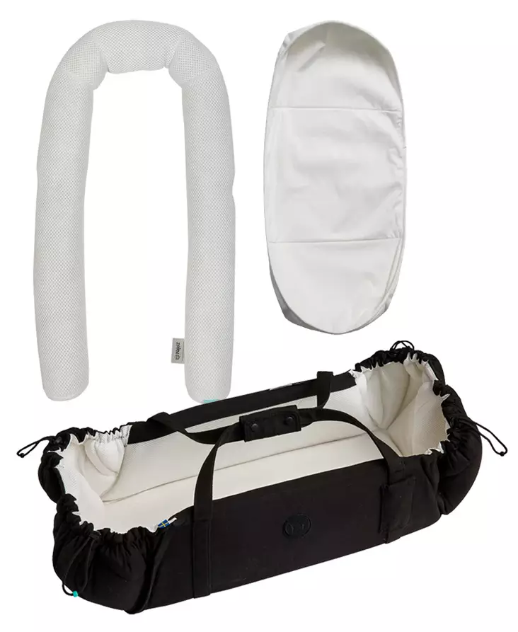 Najell SleepCarrier X starttipaketti Matte Black. - Liggvagnar och bärväskor - N20115701STA - 1