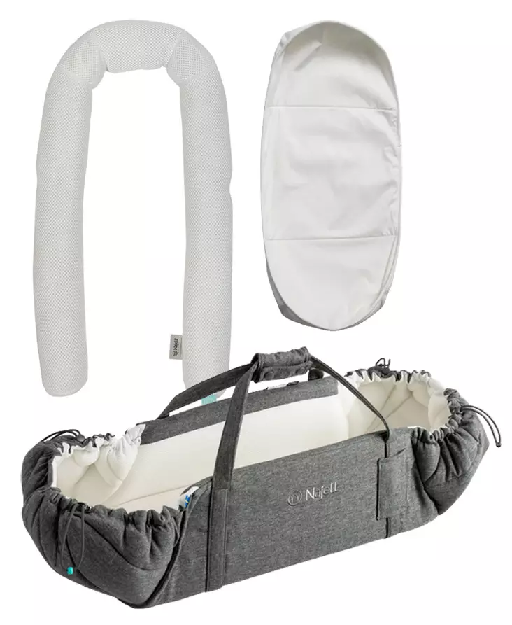 Najell SleepCarrier X starttipaketti Stormy Grey. - Liggvagnar och bärväskor - N20115801STA - 1
