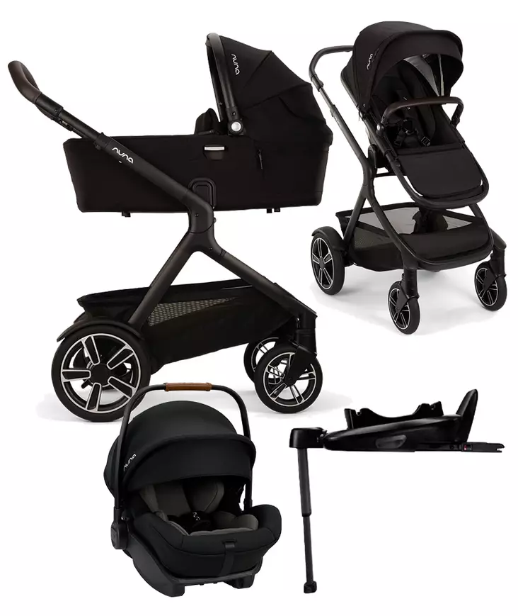 Nuna Demi Next starttipaketti Caviar. - Barnvagnar och kombivagnar - ST17900CAVGLSTA - 1