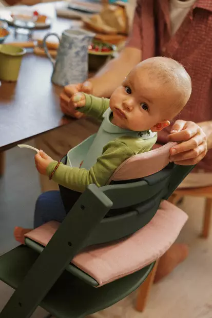 Stokke Tripp Trapp syöttötuoli Marble Green. - Stokke Tripp Trapp produkter - 1001451NB - 2