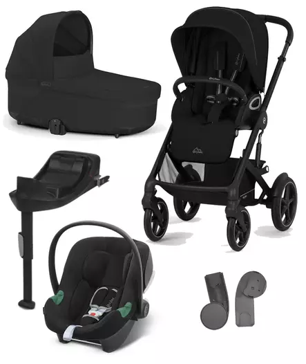 Cybex Talos S lux 2025 starttipaketti Moon Black. - Barnvagnar och kombivagnar - 525000799STAATB - 1