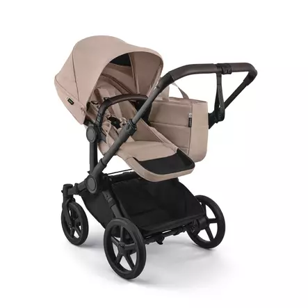 Bugaboo Donkey 6 starttipaketti Single Black/Desert Taupe ratasosalla - Barnvagnar och kombivagnar - 100370005STAATB - 2