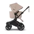 Bugaboo Donkey 6 starttipaketti Single Black/Desert Taupe ratasosalla sivusta - Barnvagnar och kombivagnar - 100370005STAATB - 4