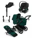 Bugaboo Donkey 6 starttipaketti Single Black/Fern Green - Barnvagnar och kombivagnar - 100370006STAATB - 1