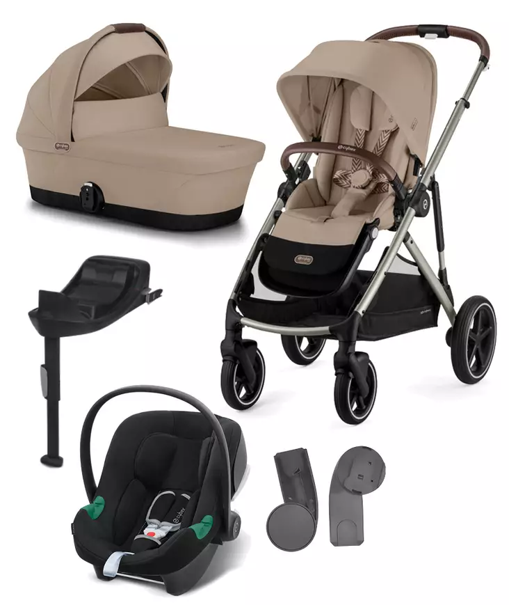 Starttipaketti Cybex Gazelle S 2 Aton B2 i-Size ja jalusta. - Syskonvagn - 522005243staATB - 1