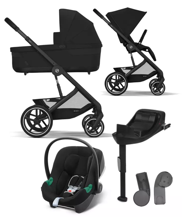 Cybex Balios S lux starttipaketti Moon Black. - Resevagnar och barnvagnar - 524001171STAATB - 1