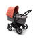 Bugaboo Donkey 5 yhdistelm=C3=A4vaunut Black/Grey Melange, Sunrise Red=
=2E - Barnvagnar och kombivagnar - 100002033YHD - 2