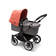 Bugaboo Donkey 5 yhdistelm=C3=A4vaunut Graphite/Grey Melange, Sunrise =
Red. - Barnvagnar och kombivagnar - 10000GG33YHD - 2