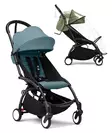 Stokke YoYo3 matkarattaat Black-Aqua sadesuojalla. - Resevagnar och barnvagnar - 646002rat09bund - 1