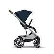 Cybex Balios S Lux rattaat värissä Ocean Blue sivusta. - Barnvagnar och kombivagnar - 522003755YHD - 3