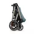 Cybex Balios S lux rattaat Stormy Blue kasattuna. - Barnvagnar och kombivagnar - 524001195YHD - 4