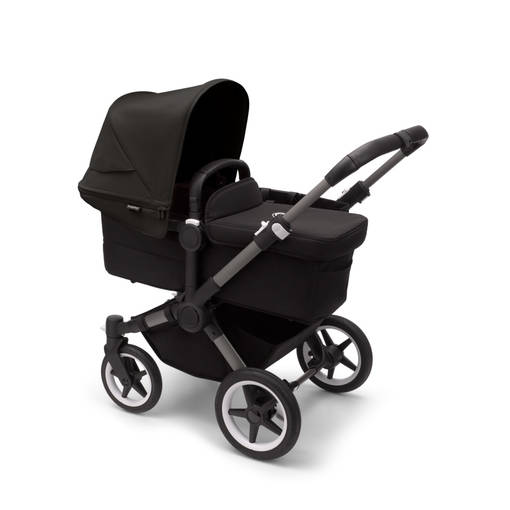 Bugaboo Donkey 5 yhdistelm=C3=A4vaunut Graphite/Midnight Black, Midnig=
ht Black. - Barnvagnar och kombivagnar - 10000GM28YHD - 1