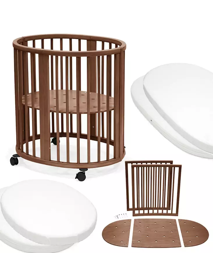 Stokke Sleepi Big Bundle starttipaketti Warm Brown V3. - Spjälsängar och barnsängar - 221608bigbund - 1