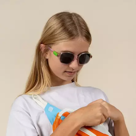 Lasten aurinkolasit KiETLA URBAN Verbena/Green lapsella. - Solglasögon för barn - URB4SUNVERBENAGRE - 2