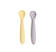 Keltainen ja lila lusikka - Första skedar och barnbestick - MYLULAVLE - 1