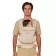Ergobaby kantoreppu Omni Deluxe Mesh Natural Beige lapsi kasvot kantajaa kohti. - Bärselar - BCODMNATBGE - 3