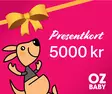 Lahjakortti 5000 kr - Presentkort - 99999996SE - 1