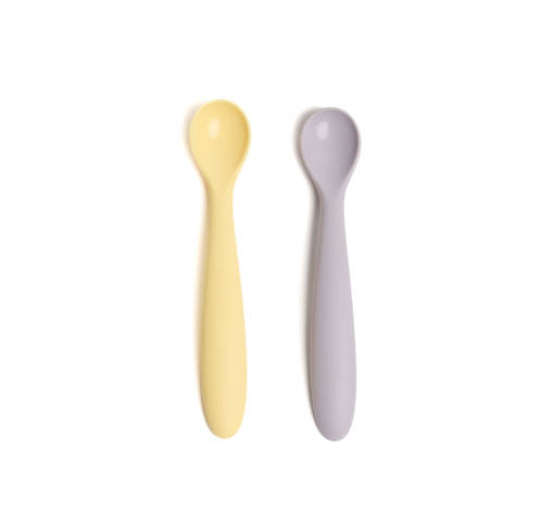 Keltainen ja lila lusikka - Första skedar och barnbestick - MYLULAVLE - 1