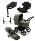 Bugaboo Donkey 5 starttipaketti Mono Complete, Black/Forest Green. - Barnvagnar och kombivagnar - 100000004STACLG - 1
