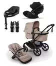 Bugaboo Fox 5 Renew starttipaketti Cloud G kaukalolla, Black/Desert Taupe. - Barnvagnar och kombivagnar - 100051110STACLG - 1