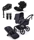 Bugaboo Fox 5 Renew starttipaketti Cloud G kaukalolla, Black/Deep Indigo. - Barnvagnar och kombivagnar - 100051111STACLG - 1
