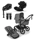 Bugaboo Fox 5 Renew starttipaketti Cloud G kaukalolla, Graphite/Moon Grey. - Barnvagnar och kombivagnar - 100051113STACLG - 1