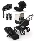 Bugaboo Fox 5 Renew starttipaketti Cloud G kaukalolla, Black, Heritage Black/Misty White. - Barnvagnar och kombivagnar - 100051114STACLG - 1