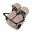 Bugaboo Donkey 6 starttipaketti Twin Black/Desert Taupe ylhäältä kuvattuna - Barnvagnar och kombivagnar - 100370005STATWCLG - 4