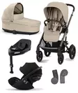 Cybex Talos S lux 2025 starttipaketti Almond Beige. - Barnvagnar och kombivagnar - 525000803STACLG - 1